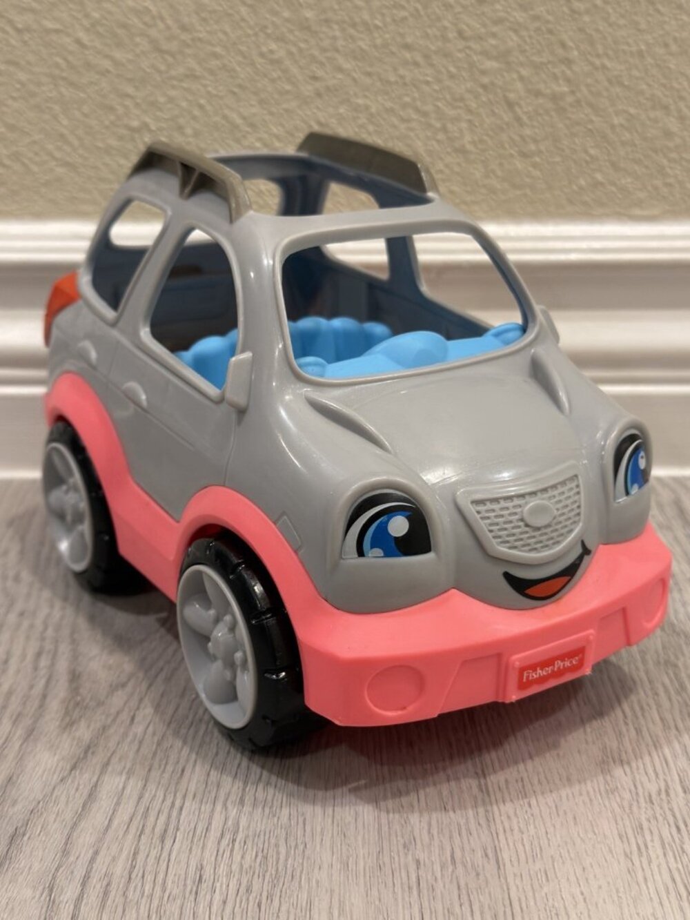 Fisher Price Little People SUV DLF22 Gray & Pink 2015 little kids toy WORKS